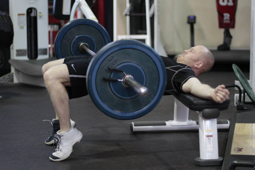 Barbell Hip Thrust variant 2