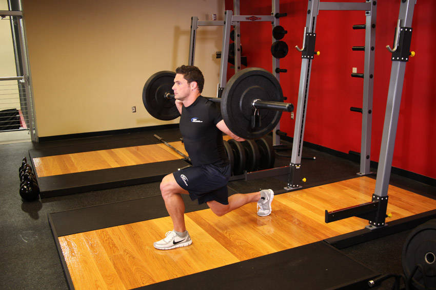 Barbell Lunge variant 2