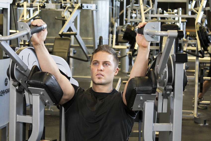 Machine Triceps Extension variant 2