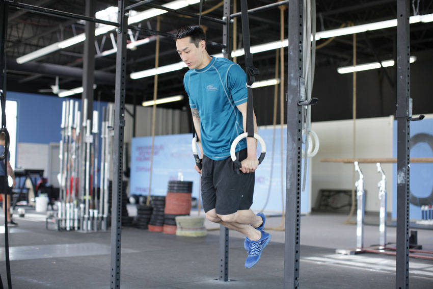 Ring Dips variant 2