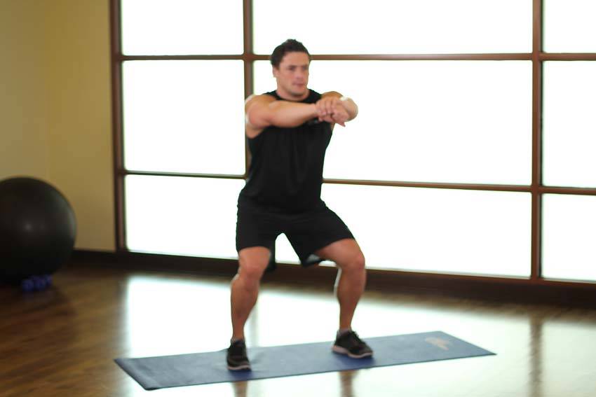 Sit Squats variant 2