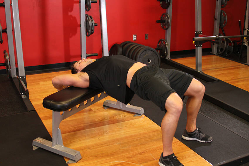 Straight-Arm Dumbbell Pullover variant 2