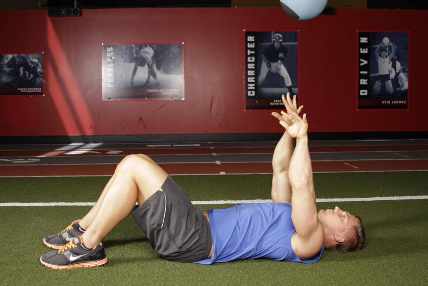 Supine Chest Throw variant 2
